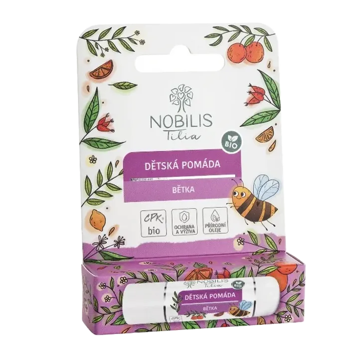 Nobilis Tilia Dětská pomáda na rty Bětka 4,2 g